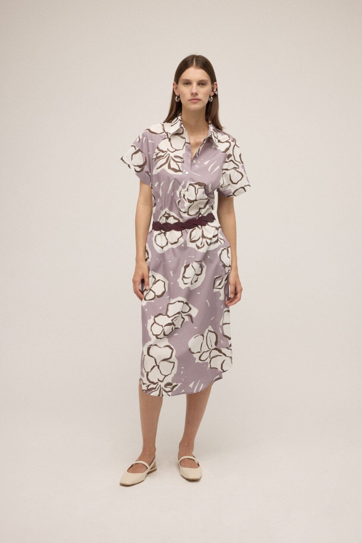 DA5410-poplin-midi-dress-in-ametista-ootodame-1