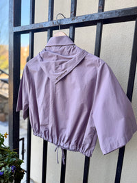 DC5232-ottod'ame-poplin-drawstring-waist-blouse-with-bandana-in-ametista-1