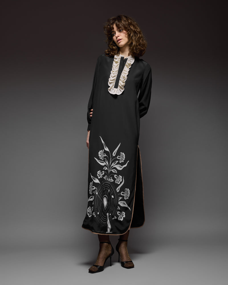 DE-272-love-binetti-alma-ruffle-detail-maxi-dress-black-1