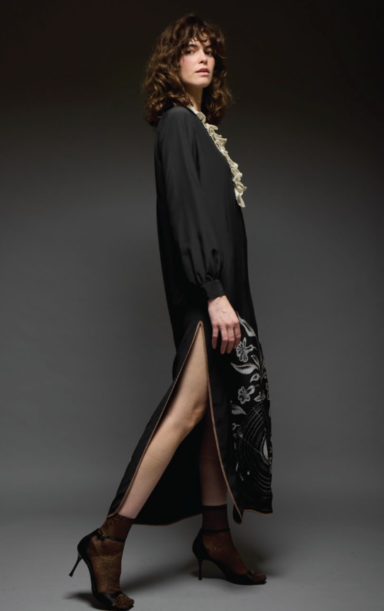 DE-272-love-binetti-alma-ruffle-detail-maxi-dress-black-1