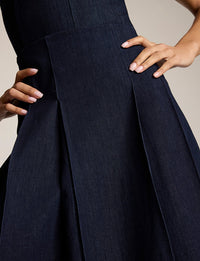 DNM619-commando-do-it-all-pleated-skirt-in-indigo-1