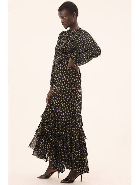 DRSK9473-misa-los-angeles-veronique-skirt-in-golden-polka-dot-2