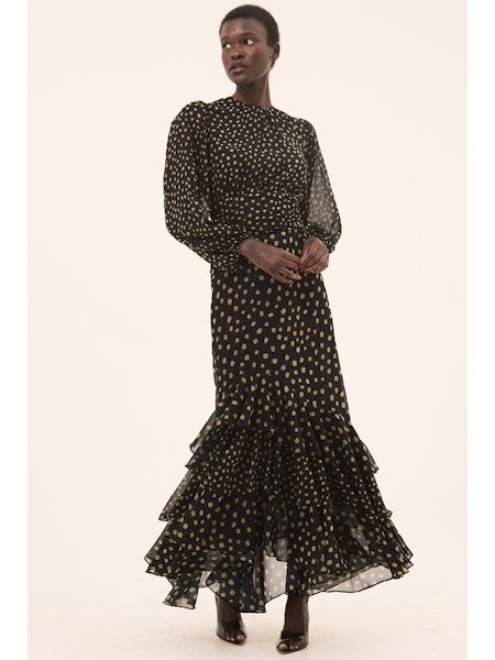 DRTP9472-misa-los-angeles-beatriz-blouse-in-golden-polka-dot-1