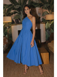 Edina Dress in Bright Blue