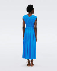 Gillian Dress in Vivid Blue