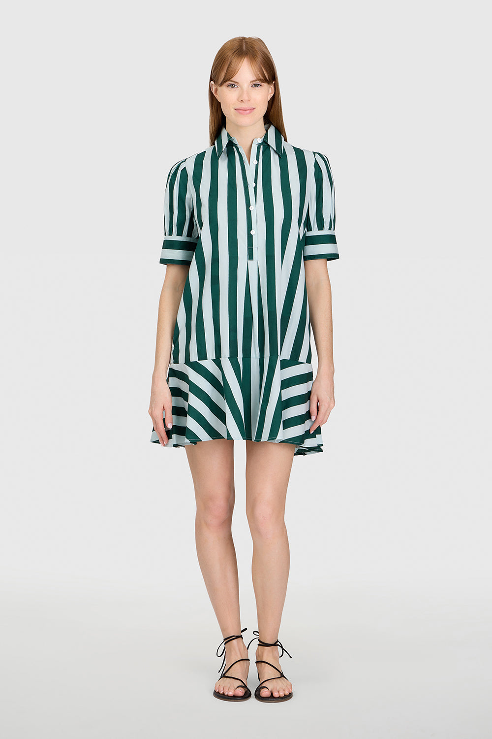 Liv Dress in Dunlin Stripes