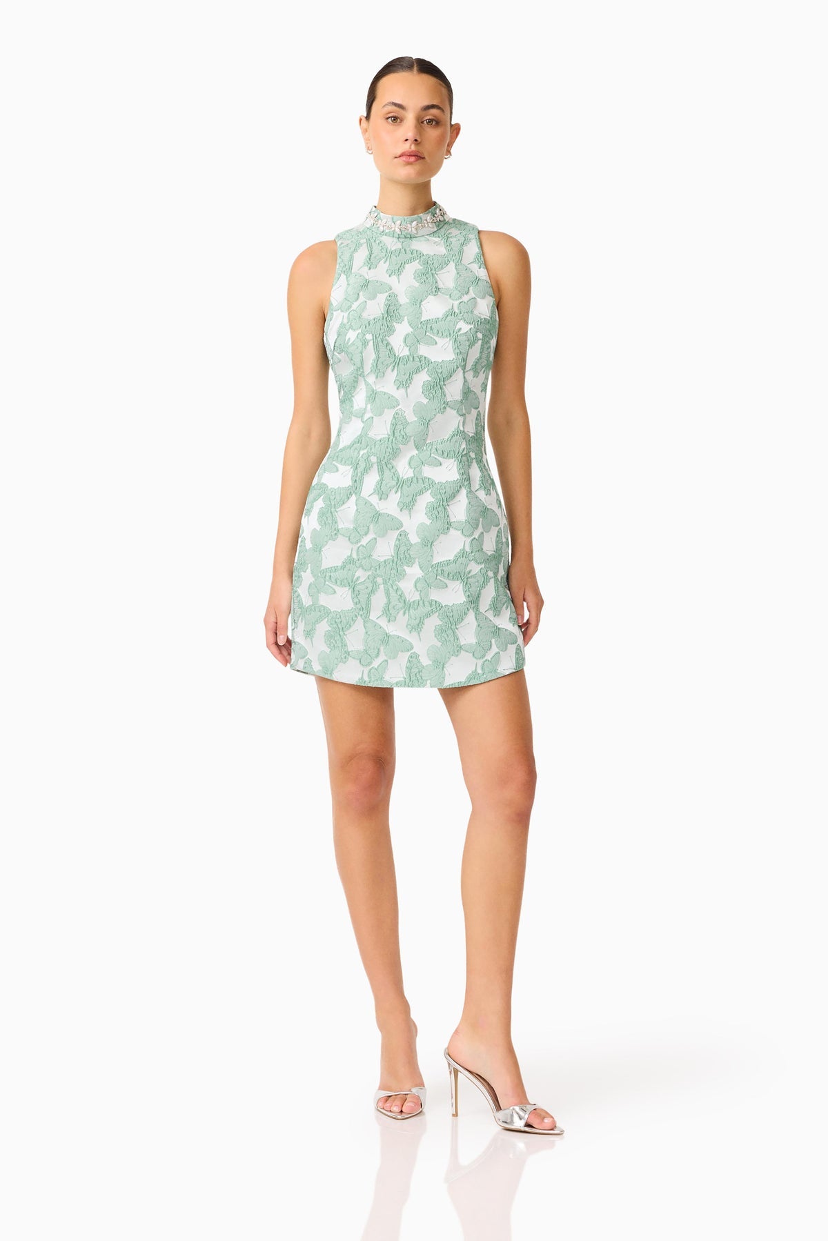 Elliatt Lisette High Neck Mini Dress in Sea Green – Poppy's of Atlanta