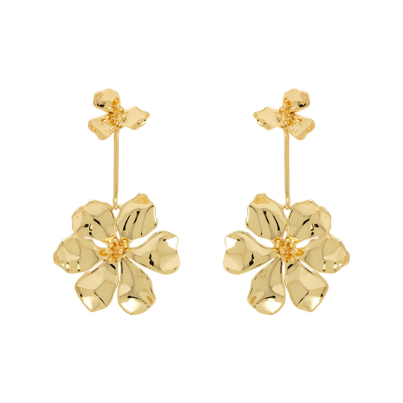 Lux Elodie Earrings in Gold