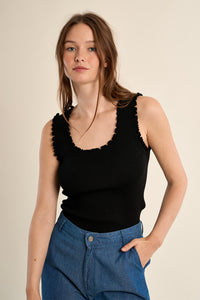 EF1577EP-molly-bracken-ruffle-trim-knit-tank-top-in-black-1