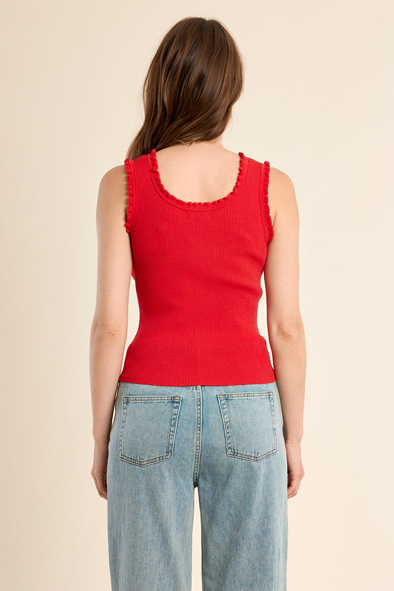 EF1577EP-molly-bracken-ruffle-trim-knit-tank-top-in-red-1