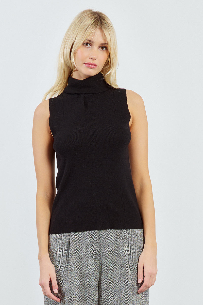 EL926DN-molly-bracken-turtleneck-sleeveless-knit-sweater-black-1