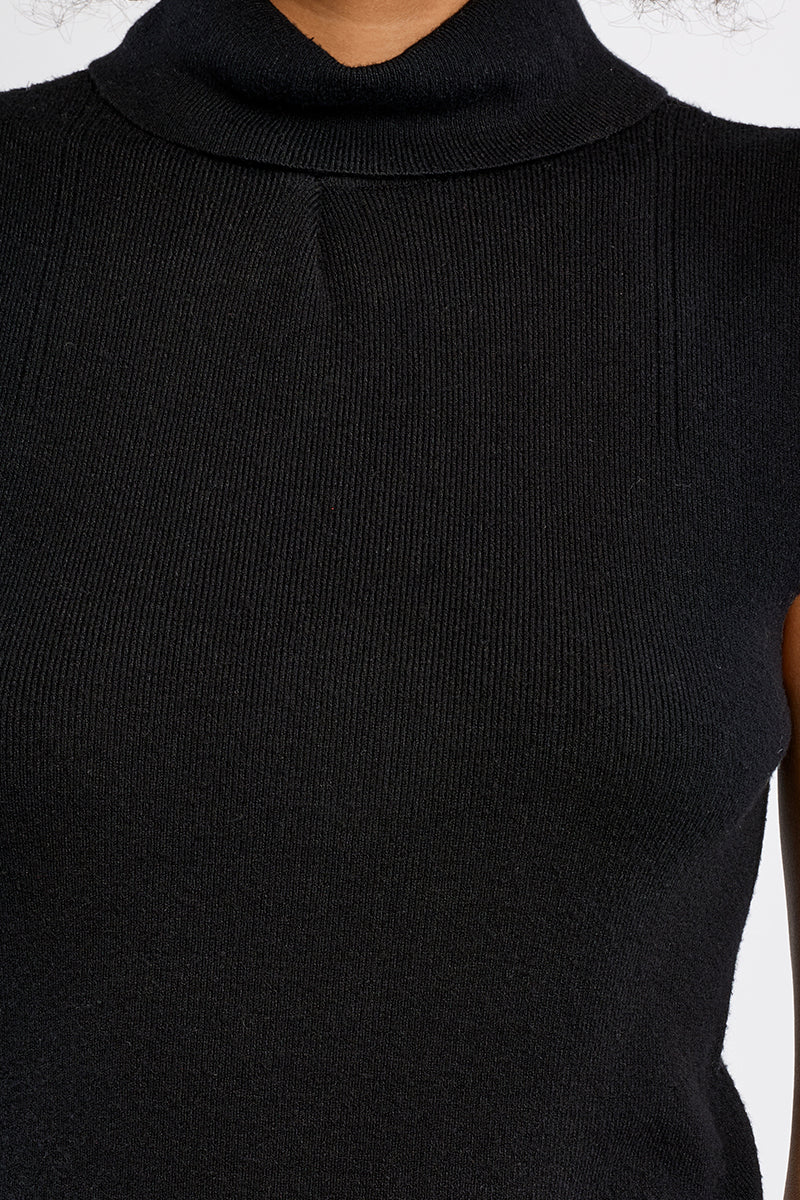 EL926EN-Molly-Bracken-thin-turtleneck-knit-sweater-black-1