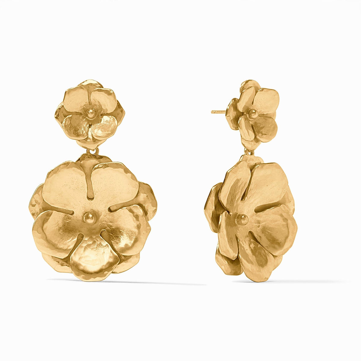 Julie Vos Bloom Statement Earring in Gold - Poppy's of Atlanta