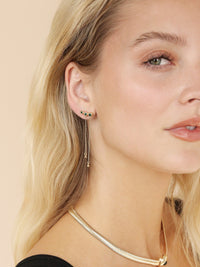 Emerald City Waterfall Earring