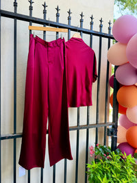 Thea Pants in Mulberry