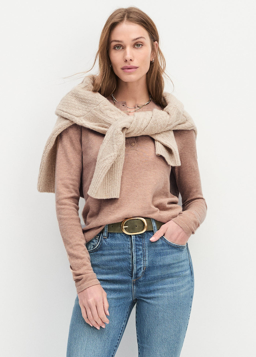 Favorite Daughter The Suede Jean Belt in Smoketree – Poppy's of Atlanta