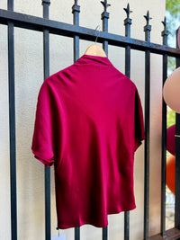 Thea Blouse in Mulberry