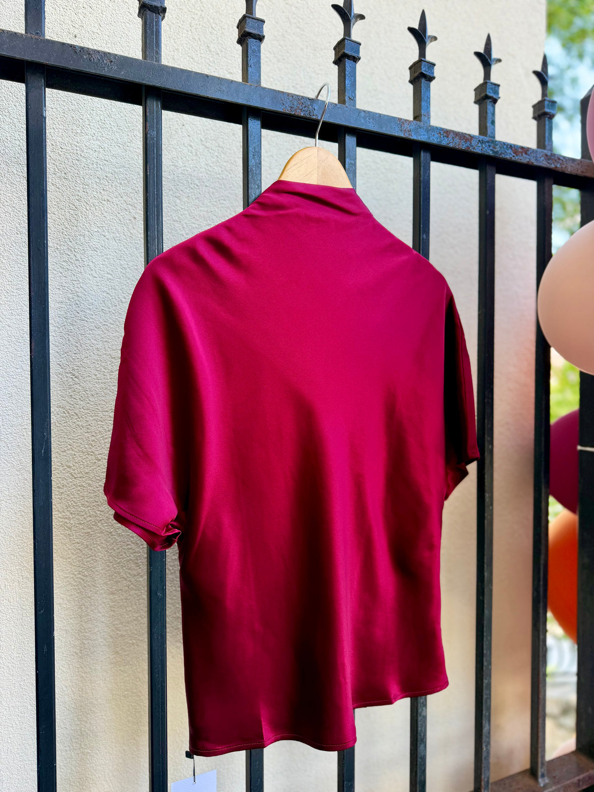 Thea Blouse in Mulberry