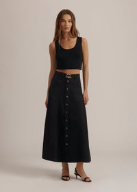 FGH7JB9529-favorite-daughter-lila-skirt-button-detail-belt-black-1