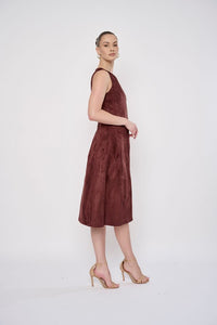 FU7079-flora-bea-liana-dress-in-maroon-suede-1