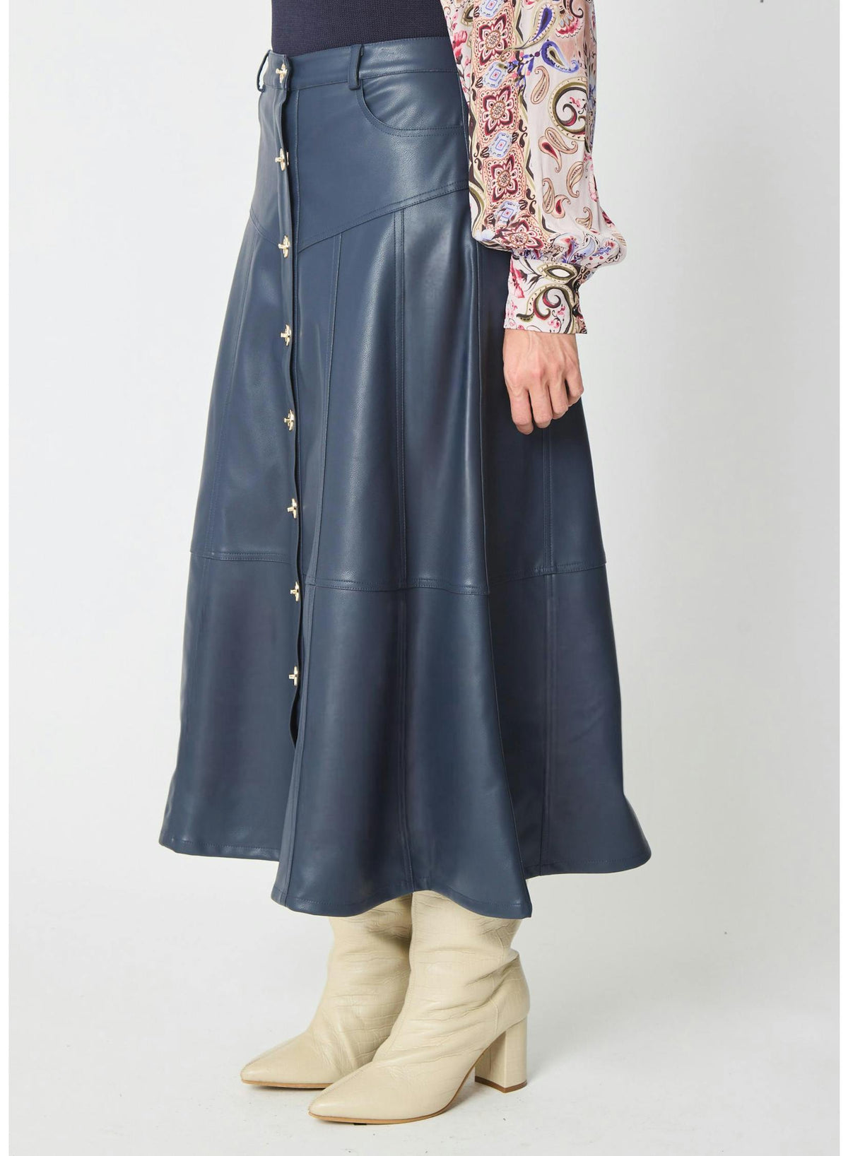 GF558FLE-gilner-farrar-elira-vegan-leather-skirt-in-navy-1