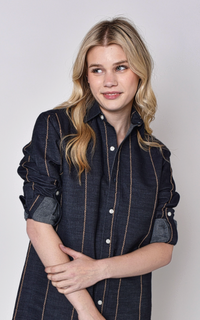 GFD-DENSTBR-emily-phillips-button-down-mini-dress-in-denim-brown-stripe-1