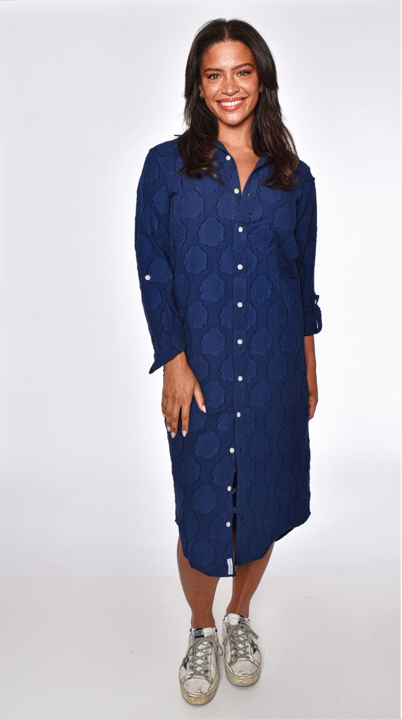 GFLD-CFLN-emily-phillips-flower-texture-cotton-midi-shirt-dress-navy-1