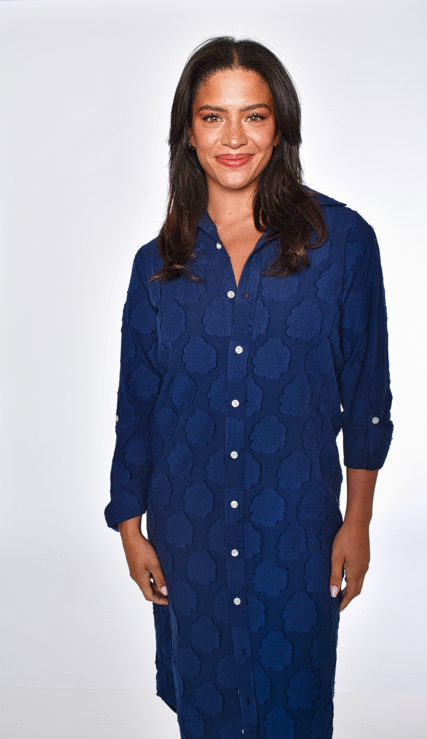 GFLD-CFLN-emily-phillips-flower-texture-cotton-midi-shirt-dress-navy-1