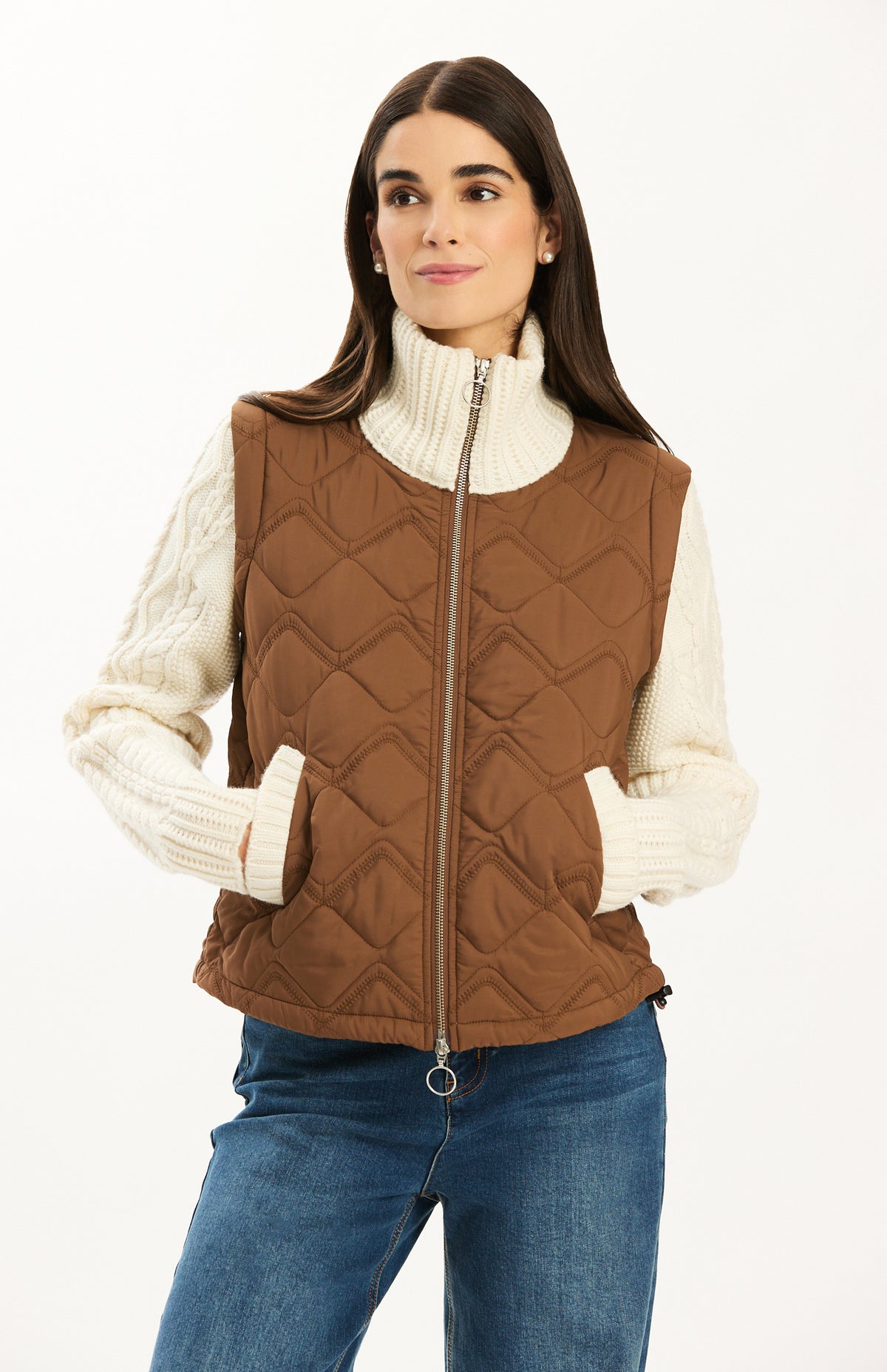Andie Jacket in Bison
