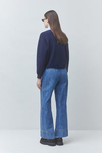 H26M01146-suncoo-paris-paulin-collared-top-in-bleu-nuit-1