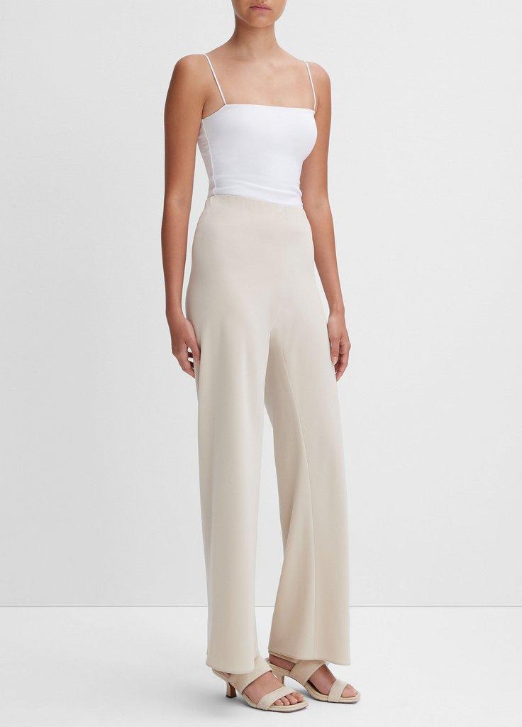 High-Waist Biased Pant in Shell