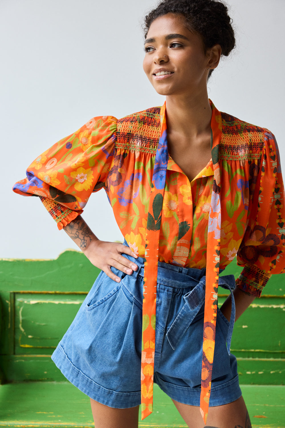 I87S72-hope-for-flowers-smocked-tie-neck-top-in-flame-embroidered-floral-1