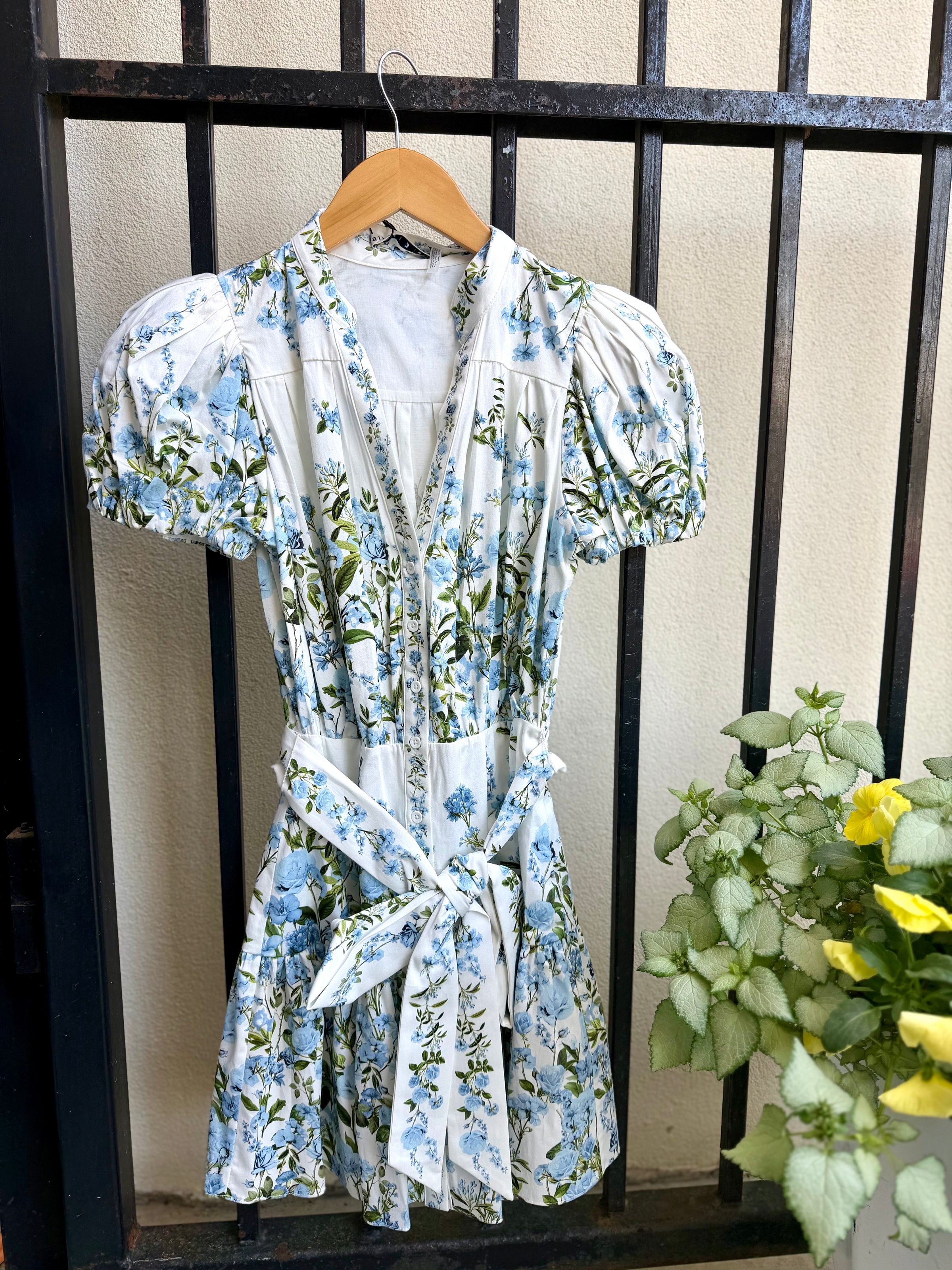 Cora Shirt Dress in Fresh Air Carolina Blue