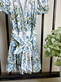 Cora Shirt Dress in Fresh Air Carolina Blue