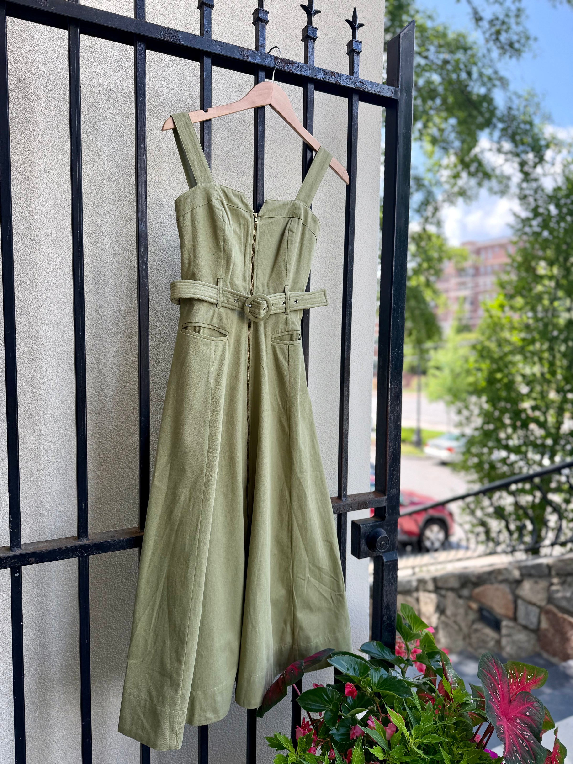 Foster Dress in Olive