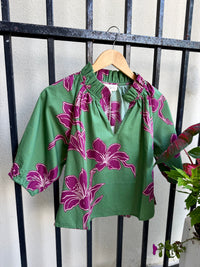 Trish Top in Verde Orchid