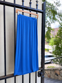 Jillian Skirt in Colbalt
