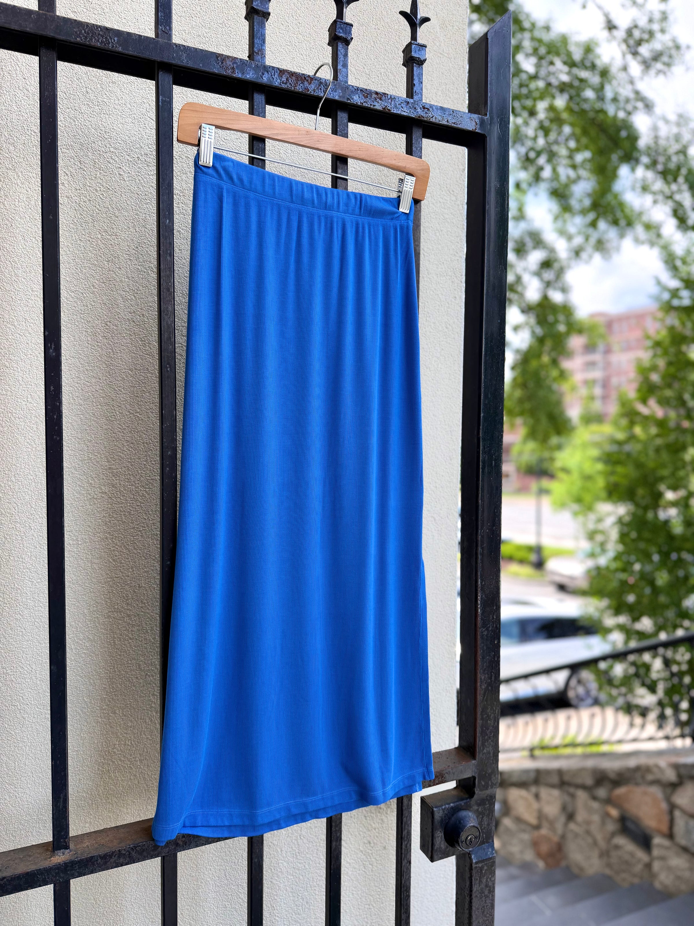 Jillian Skirt in Colbalt