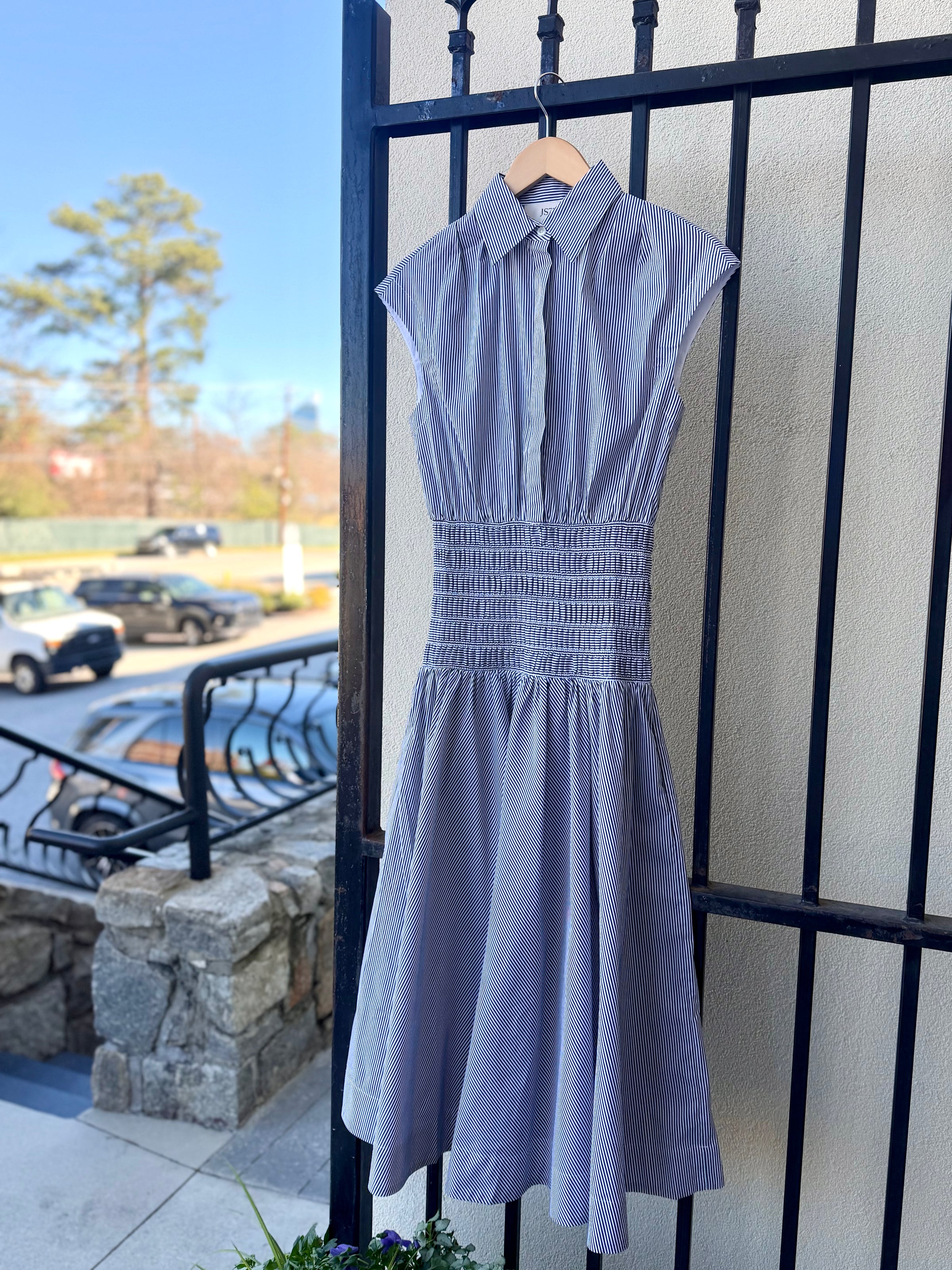 JS71-kya-dress-in-black-white-stripe-1