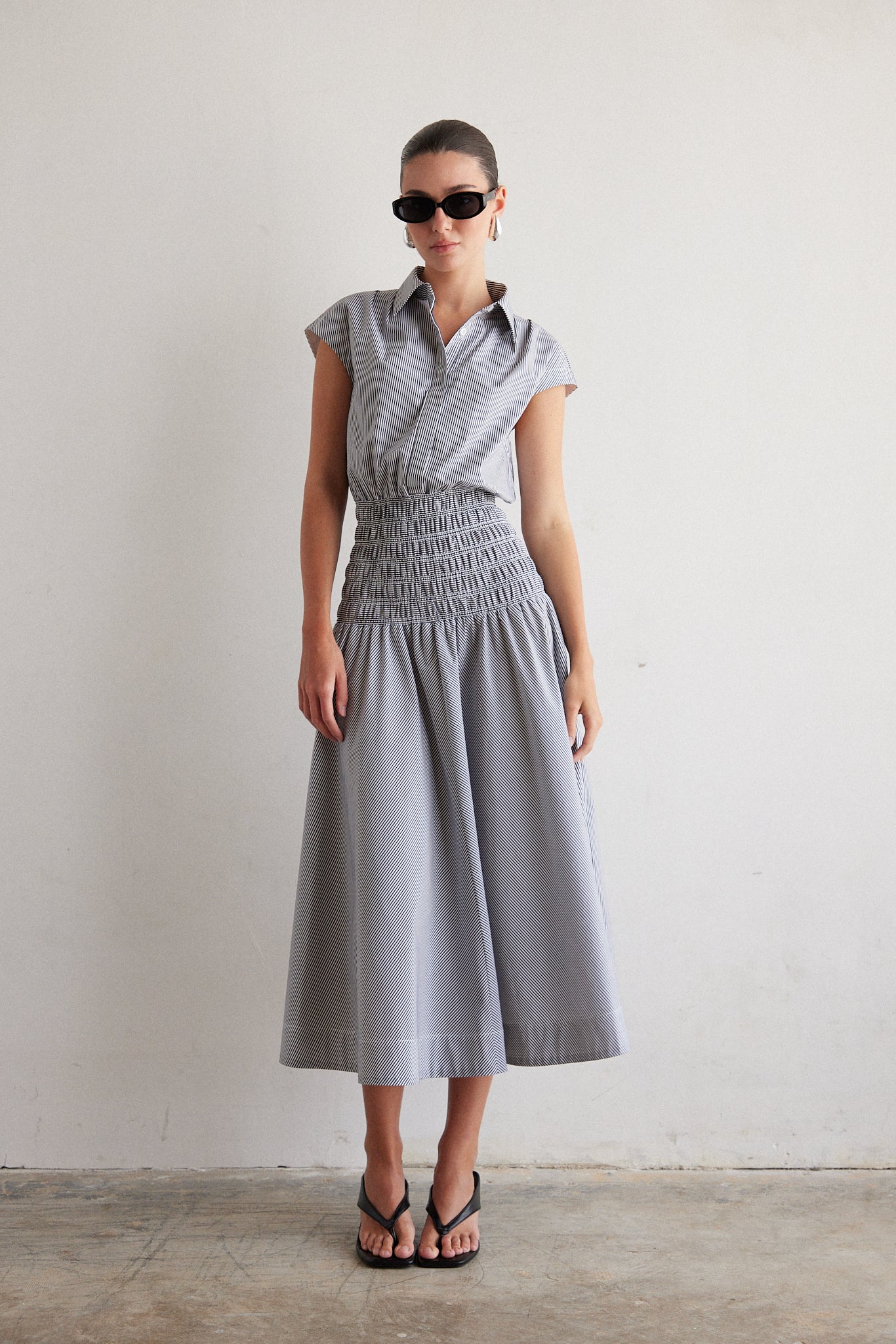 JS71-kya-dress-in-black-white-stripe-1