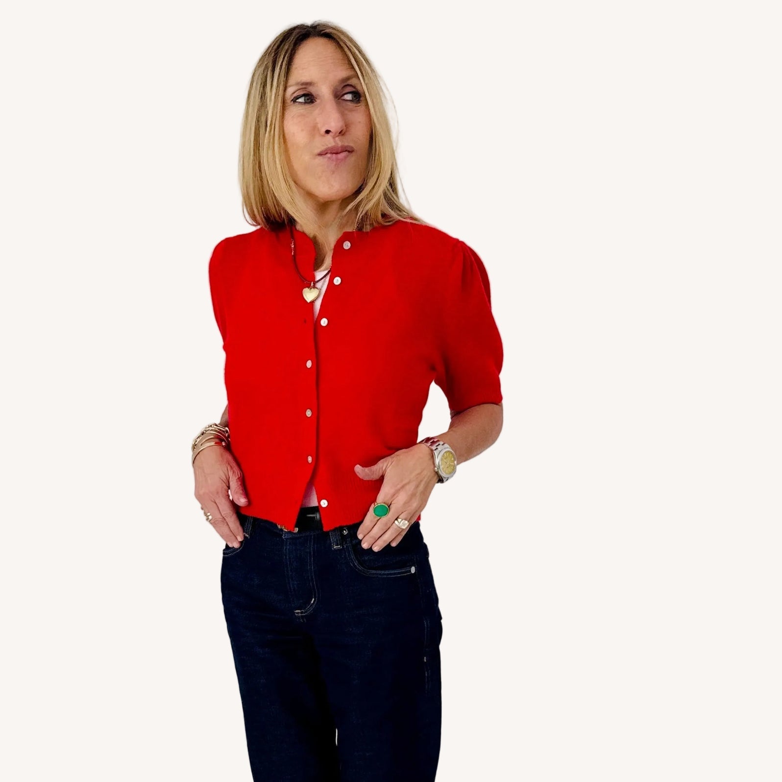 KR261-4323-kerri-rosenthal-puff-sleeves-cardigan-in-luv-note-red-1