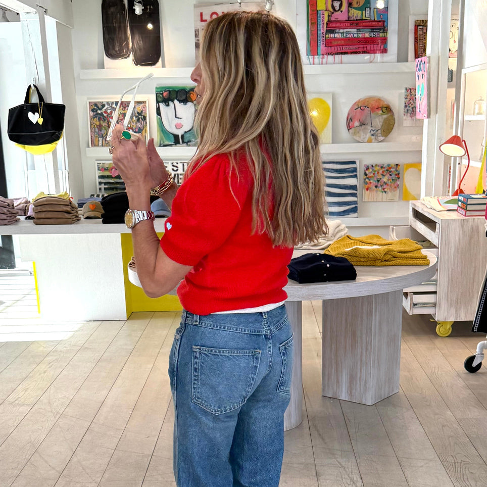 KR261-4323-kerri-rosenthal-puff-sleeves-cardigan-in-luv-note-red-1