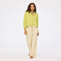 KR262-2233-kerri-rosenthal-tia-faded-stripe-shirt-in-cactus-dark-citron-1