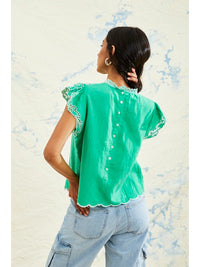 Thea Top in Green Paradise