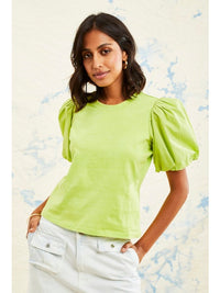 Lali Tee in Lime