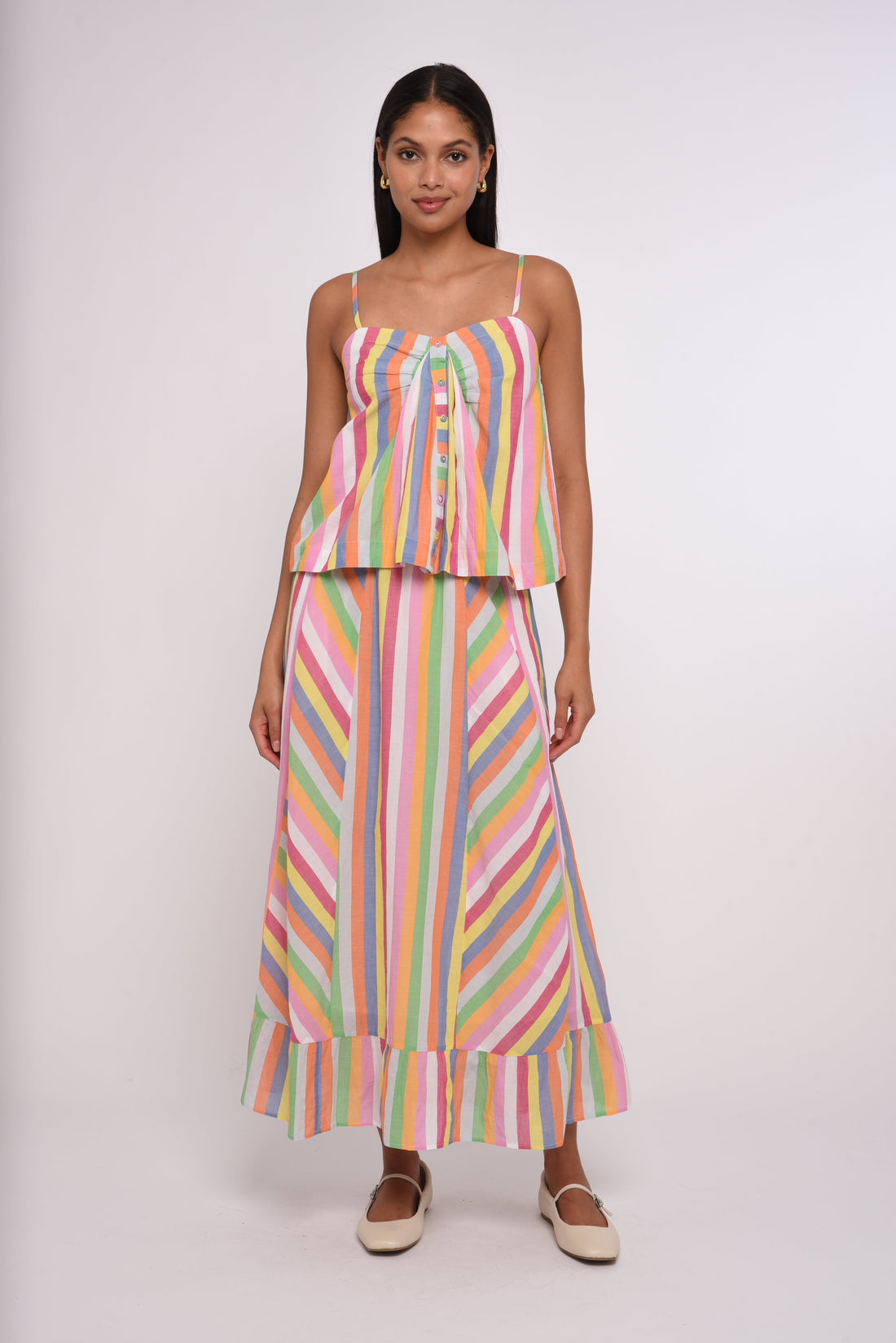 Nova Top in Surya Stripe