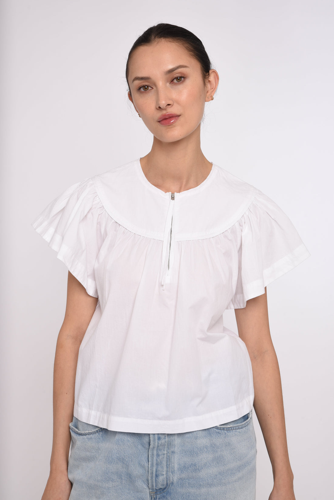 Kinsley Top in Bright White