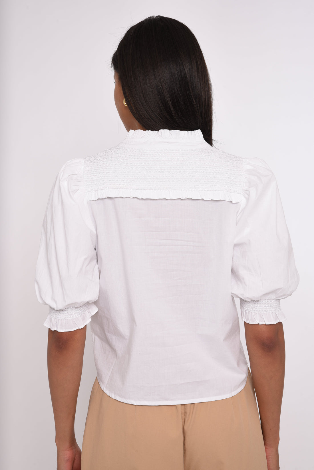 Zinny Top in Bright White