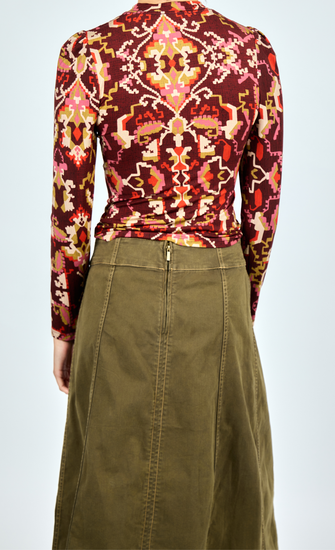 L2608-8142-Love-the-Label-bina-midi-skirt-ivy-green-denim-1