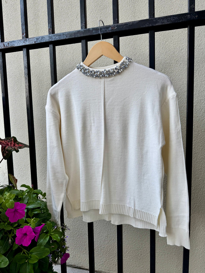 LA5421-maria-pavan-crystal-neck-pull-on-sweater-white-1